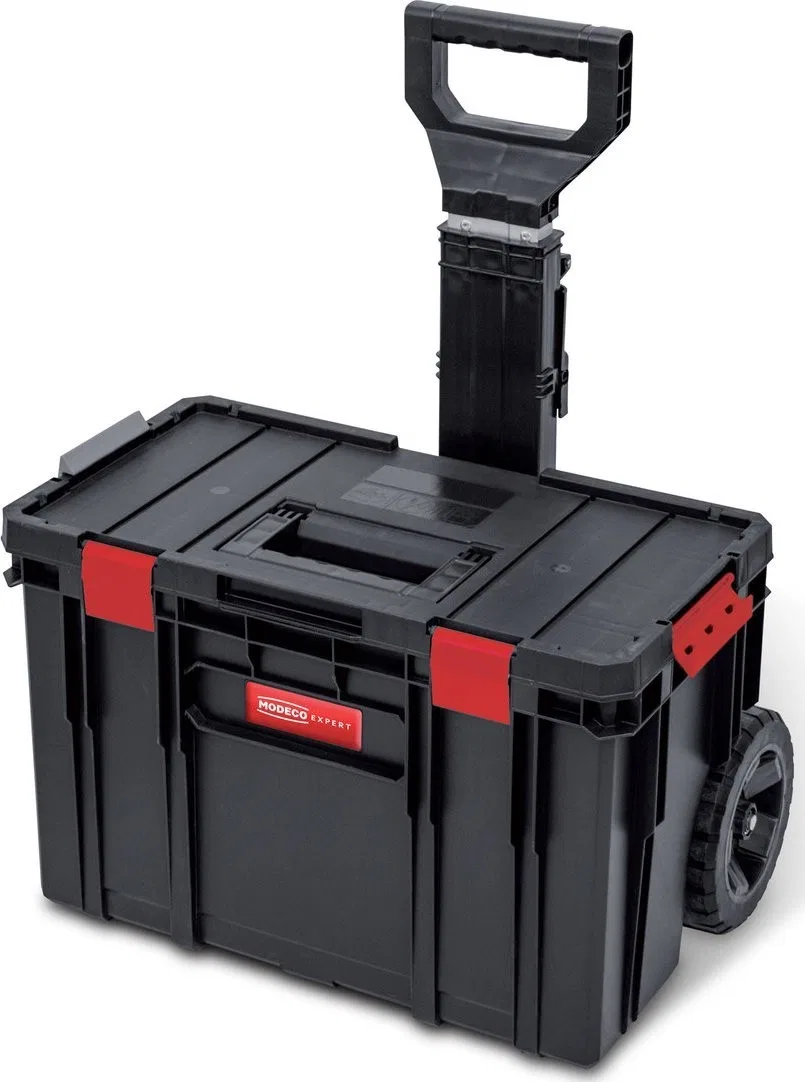 EXPERT WERKZEUGKASTEN MIT RÄDERN, 38 L, 2 VERSTELLBARE EINTEILUNGEN (1 MIT ORGANISATOR) [EXPERT]