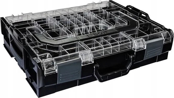 L-boxx L-BOXX Werkzeugkoffer 102 Schwarz/Anthrazit (Deckel transparent)