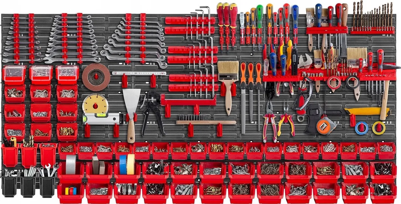 Kadax KADAX Werkzeugtafel Wand 174 x 78 cm, 150 Teile