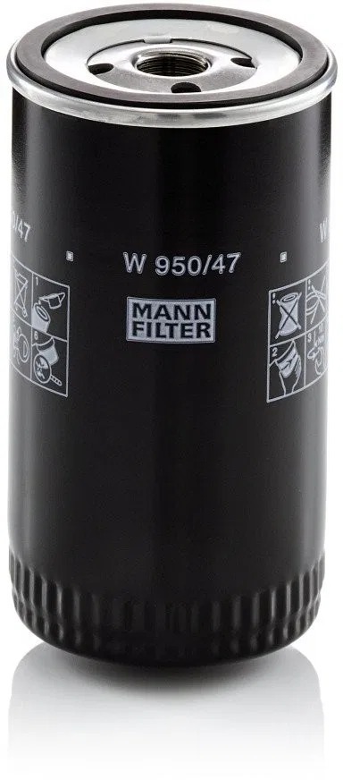 Der Ölfilter (Schraubfilter) passt für: URSUS 3822, 3824, CLAAS 907, 925, JCB 2CX, 2CXL, 2CXS, 2CXSL, 2CX-SMO, 3CX, 3CX-4, 3CXC, 3C