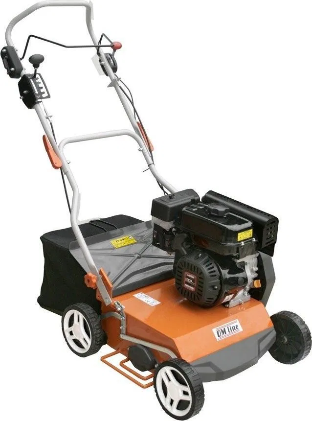 Oleo-Mac OLEO MAC OM LINE SRH 40 L65 Benzin-Vertikutierer und -Belüfter für Rasen, 6 PS, Premium-Metallgehäuse, offizieller Händler