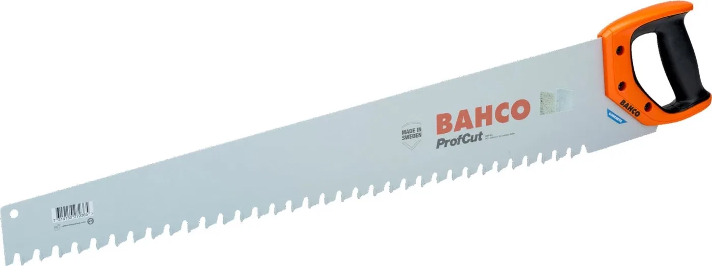 Bahco Bahco Sägeblatt mit Hartmetallzähnen für Keramzit- und Gassilikat-Blöcke, 25" (620 mm), 1,4 TPI