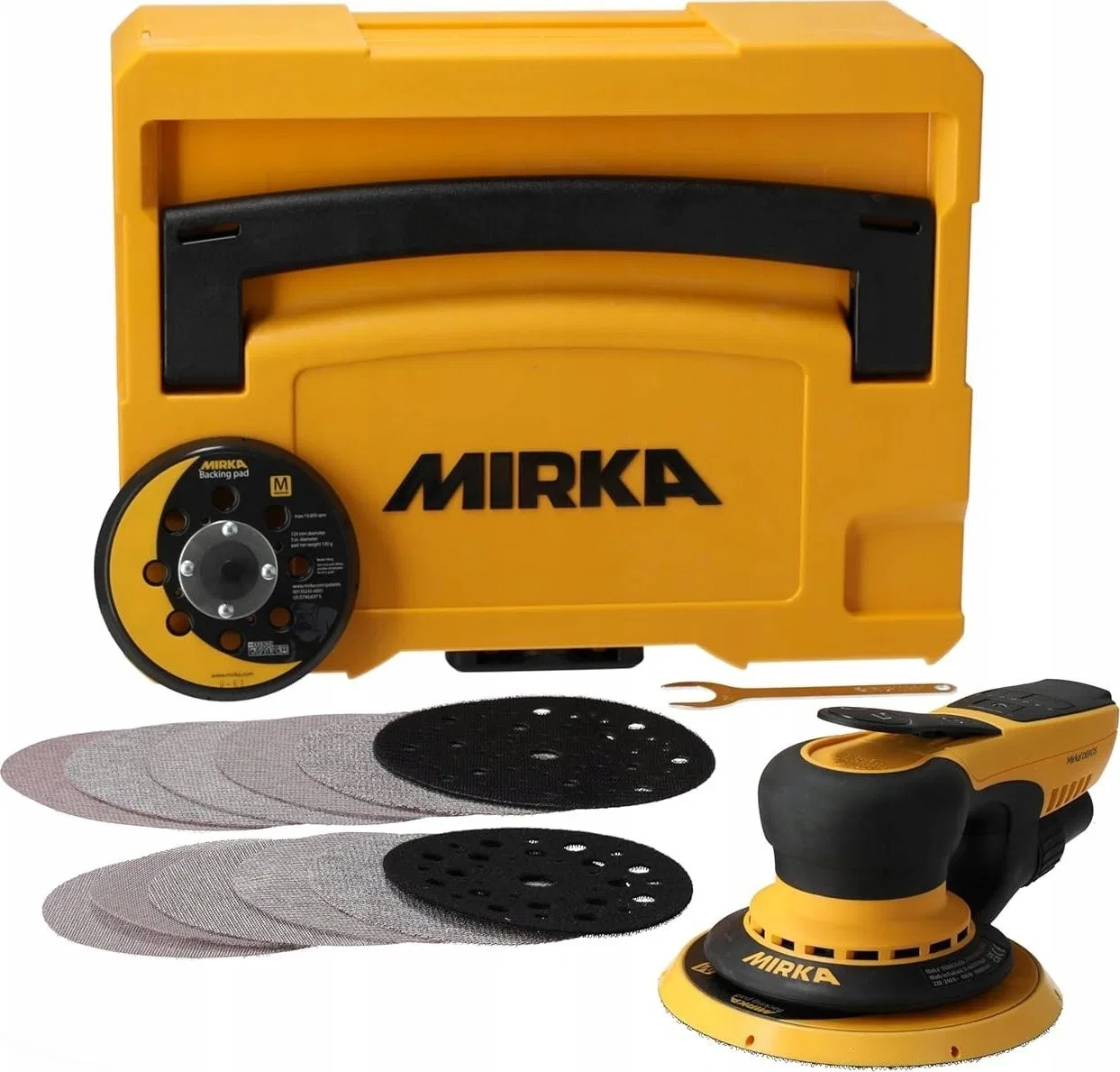 Mirka DEROS II 5650 – multifunktionaler Exzenterschleifer mit Absaugung, 5,0 mm