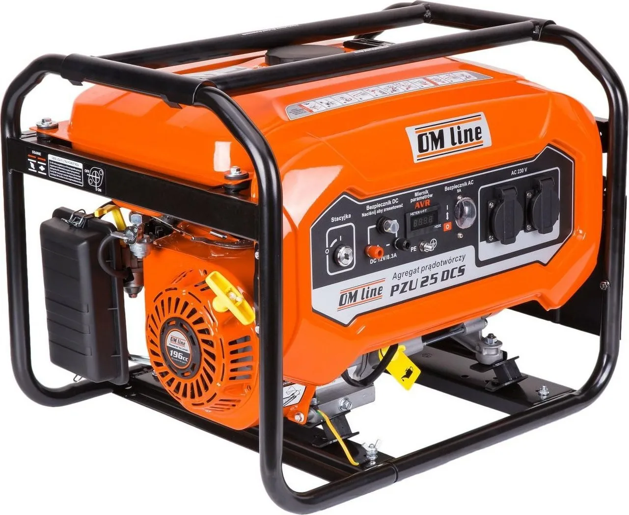 OLEO-MAC-Stromaggregat 2,0 kW, 230 V, PZU 25 DCS