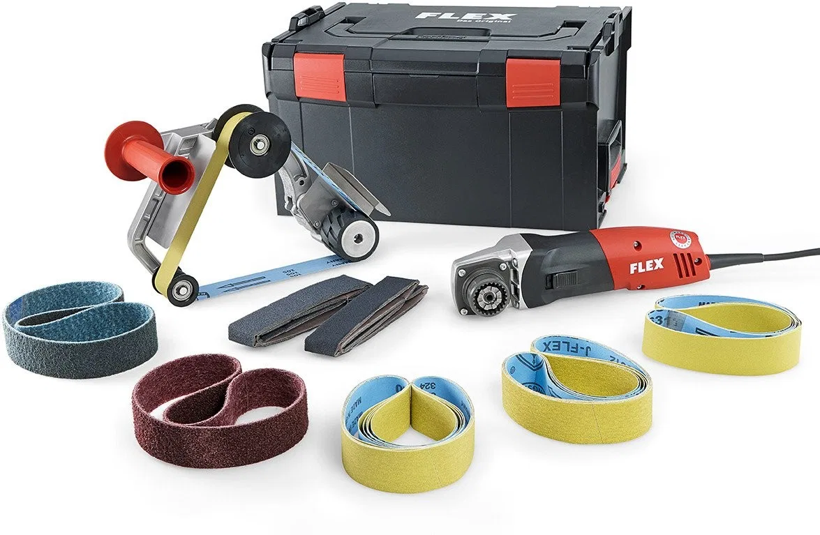 Flex BRE 14-3 125 Set, Exzenterschleifer, Schwarz, Rot, 1000 U/min, 3500 U/min, 1,9 cm, Netzbetrieb