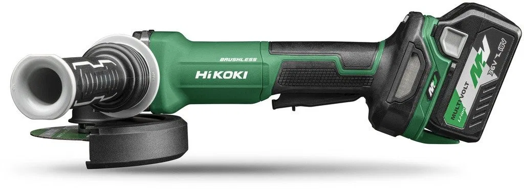 HIKOKI.Winkelschleifer.36 V 125 mm G3613DVF WQZ 2x2,5 Ah MV BL Dead Switch HSC