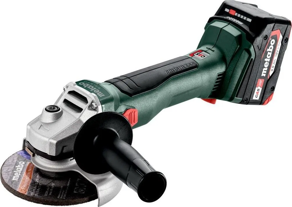 Metabo-Winkelschleifer METABO.ANGLE GRINDER 18 L BL 9-125 2x4,0 Ah METABOX