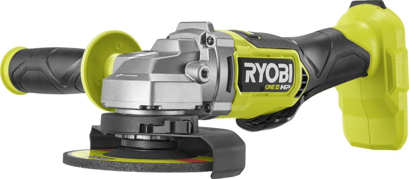 Akku-Winkelschleifer RYOBI ONE+ HP RAG18X125-0, 18 V, 125 mm, ohne Akku