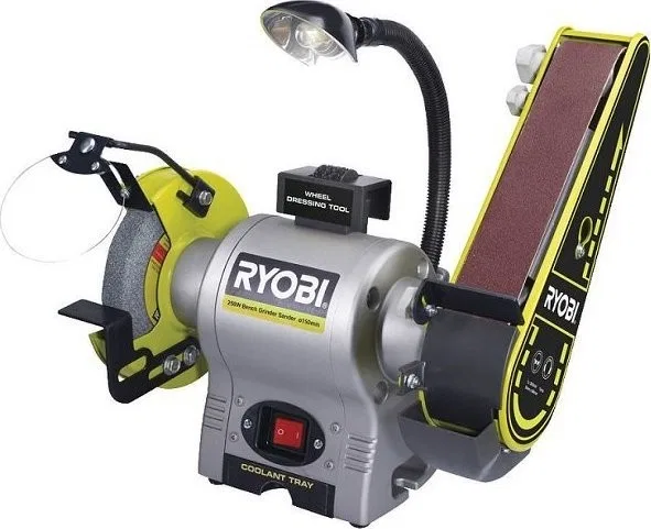 Ryobi Schleifmaschine – Band- und Tellerschleifmaschine RBGL250 370 W