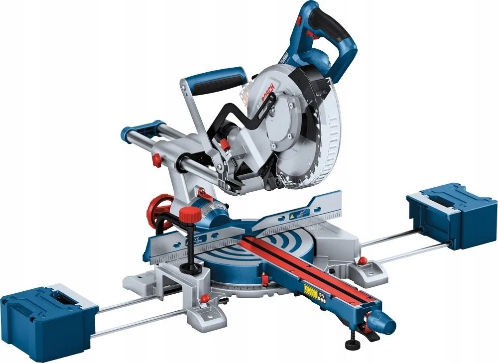 Bosch-Gehrungssäge: Bosch Akku-Gehrungssäge BITURBO GCM 18V-216 D Professional solo, Gehrungssäge (blau, ohne Akku)