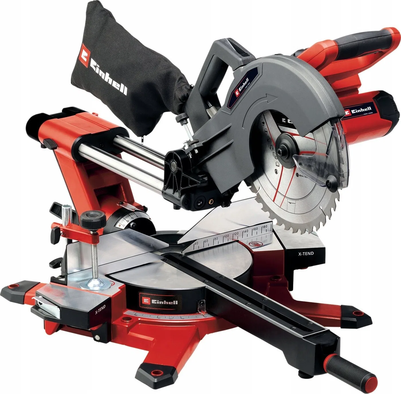 Einhell Akku-Gehrungssäge TE-MS 36/10 L Li-Solo, 36 Volt (2x18 V) (rot, ohne Akku und Ladegerät)