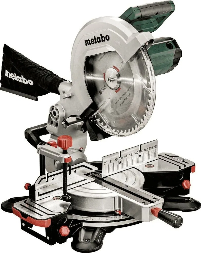 Metabo-Kapp- und Gehrungssäge 2000 W, 305 mm