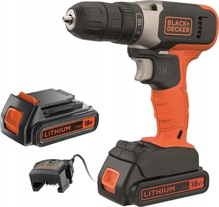 Stanley BCD001C2-QW 18 V DD 2 x 1,5 Ah Akkus 400 mA Karton