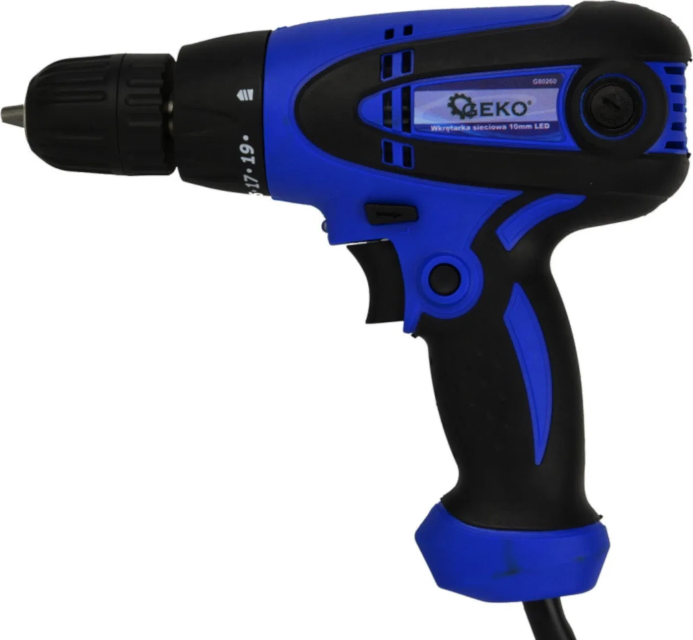 Geko-Bohrmaschine/Schraubmaschine, 230 V, 10 mm, LED / GEKO (10)