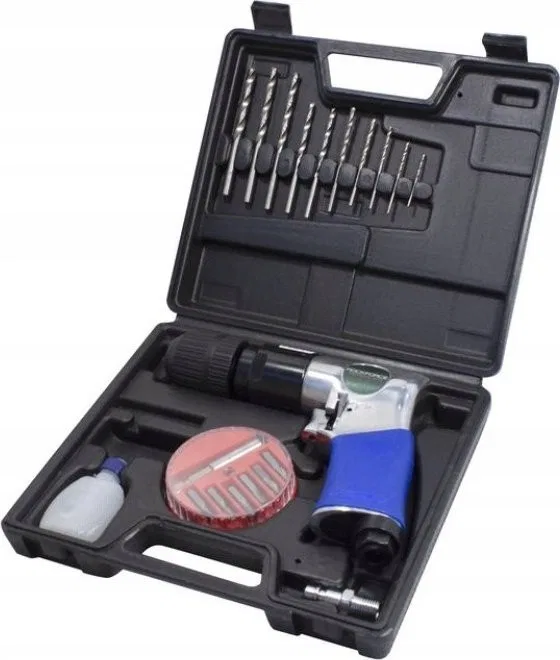 Rockforce Druckluftbohrmaschine, Bohrer-Set, 20-teilig