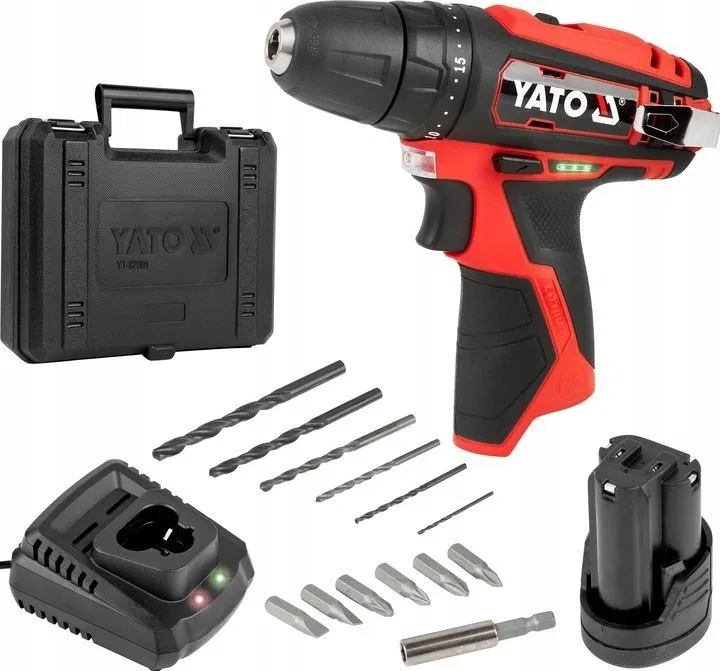 Bohrschrauber Yato YT-82901, 12 V, 1 Akku (2 Ah)