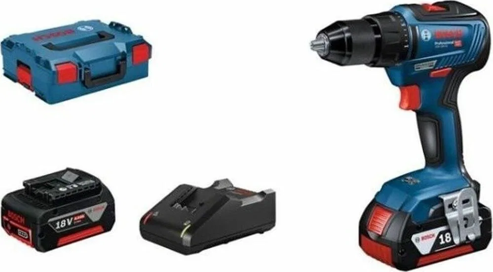 Bosch-Bohrschrauber GSR 18V-55, 18 V, 1 Akku (4 Ah)