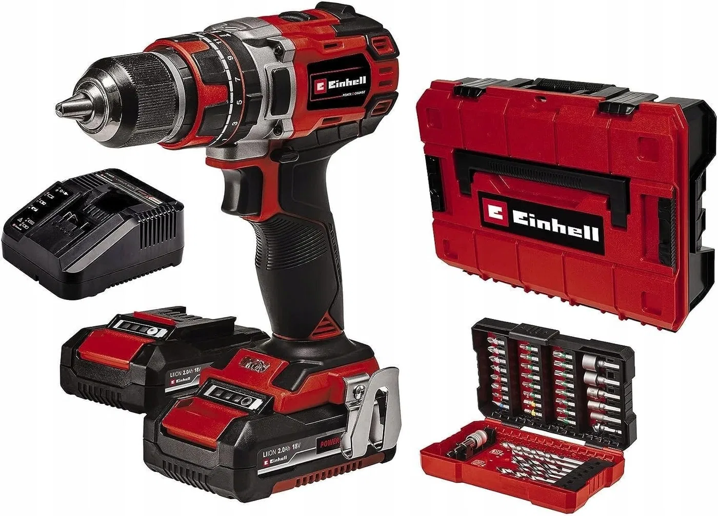 Einhell Akku-Bohrschrauber-Set TP-CD 18 V/50 Nm, neu