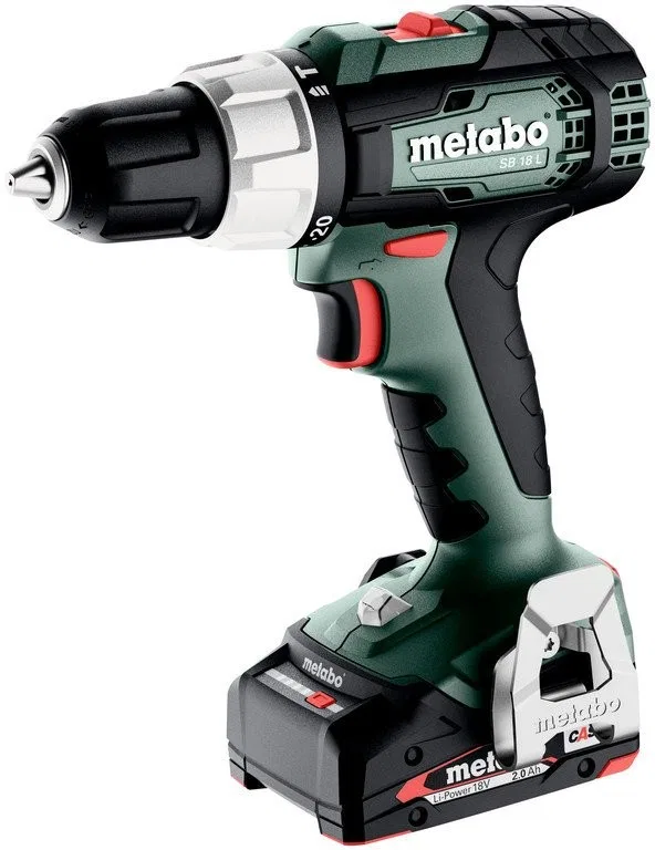 METABO.SB 18 L im metaBOX 145-Koffer, mit SC 30-Ladegerät + 2 Li-Ionen-Akkus 18 V / 2,0 Ah