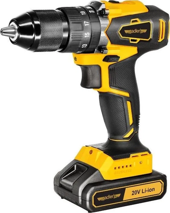 Bohrschrauber Adler AKU-1700W 20 V, 1 Akku (2 Ah)