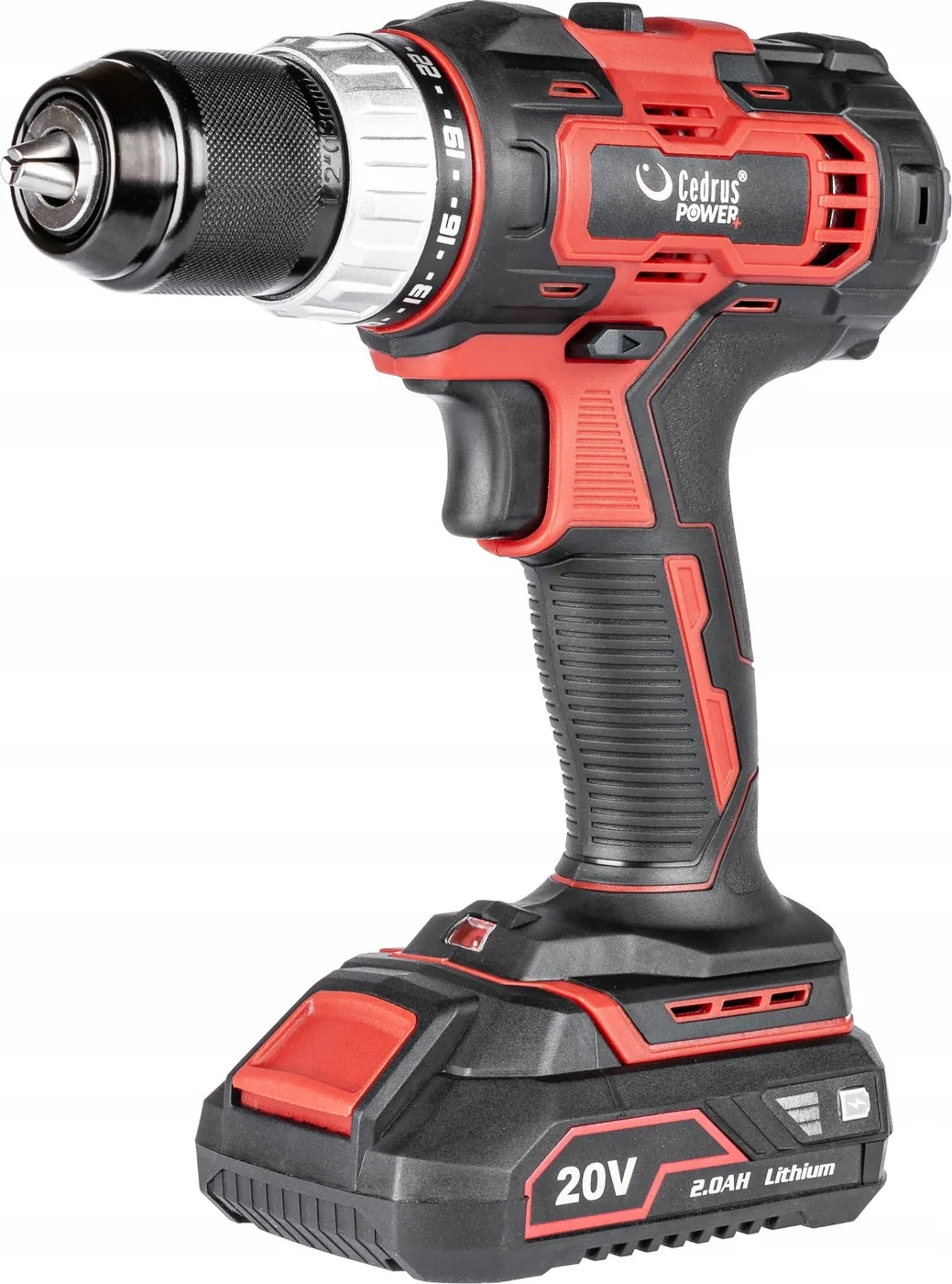 Bohrschrauber Cedrus D40LI-SET 20 V, 1 Akku (2 Ah)