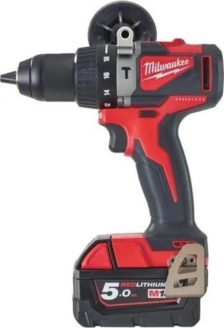 Milwaukee M18 BLPD2-502X Akku-Bohrschrauber, 18 V, 2 x 5-Ah-Akku