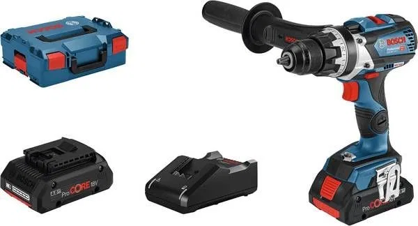 Bosch Akku-Bohrschrauber GSR 18V-110 C, 18 V, 2 Akkus à 4 Ah (06019G010A)