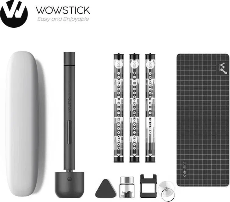 Xiaomi Akku-Schraubendreher mit austauschbaren Bits (20 Stück) XIAOMI WOWSTICK 1P+