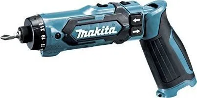 Makita Makita Akku-Schrauber DF012DZ, 7,2 Volt, Bohr- und Schraubmaschine (blau/schwarz, ohne Akku und Ladegerät)