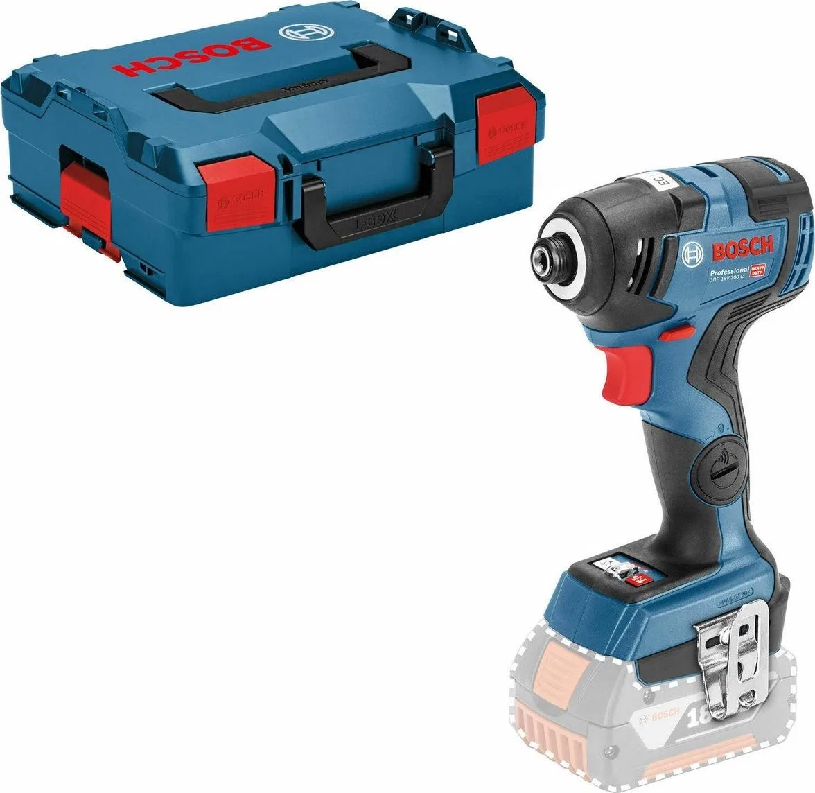 Bosch Akku-Schlagschrauber GDR 18 V-200 C – 06019G4102