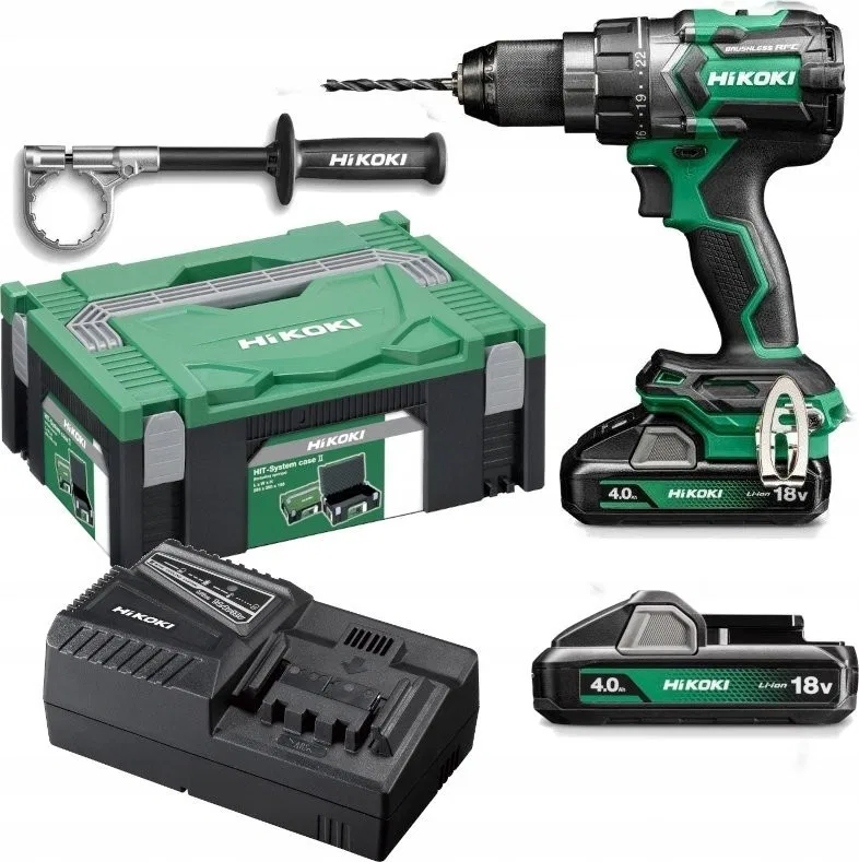HIKOKI.SCHRAUBER 18 V   DS18DCWHZ 140 Nm 2x4,0 Ah BL HITSYSTEM