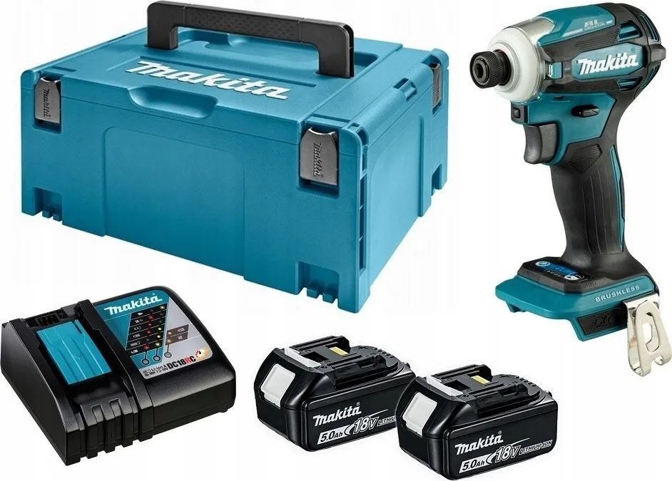 MAKITA 18-V-Schlagschrauber   DTD173RTJ 180 Nm 2x5,0 Ah