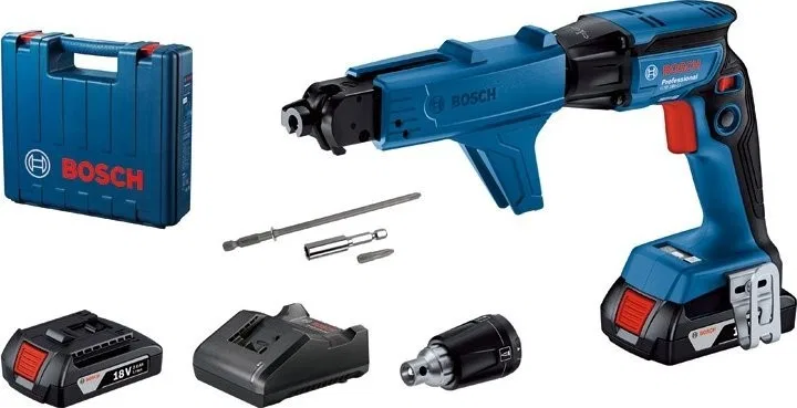 Bosch BOSCH. Schraubendreher für G-KY-Platten GTB 185-LI 2x2,0 Ah + MA55
