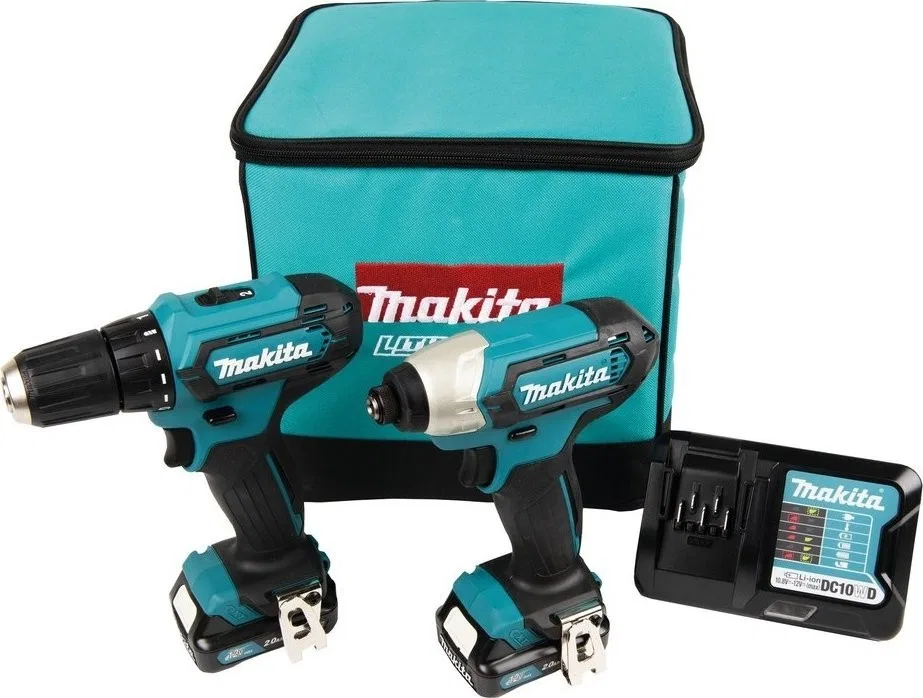 Makita COMBO-SET 12 V CLX224A 2 × 2,0 Ah MAKITA