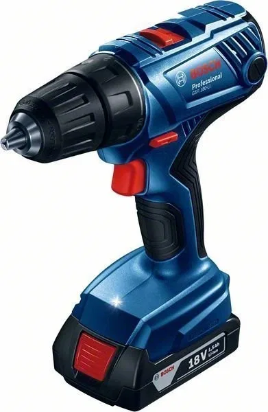 Bosch Akku-Bohrschrauber GSR 180-LI 2*2,0 Ah + Bits