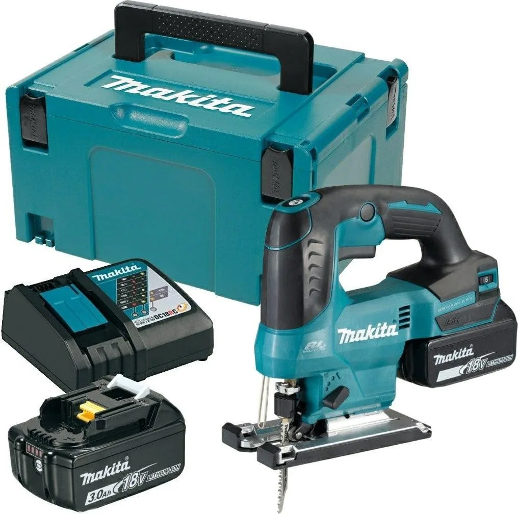 Stichsäge von Makita MAKITA.STICHSÄGE 18 V DJV184RFJ 2x3,0 Ah