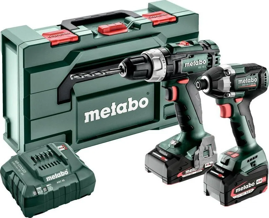 Metabo-Elektrowerkzeugset METABO.COMBO-SET 18V 2.8.2 (BS 18 L + SSD 200 LT) 1x4,0Ah 1x2,0Ah METABOX
