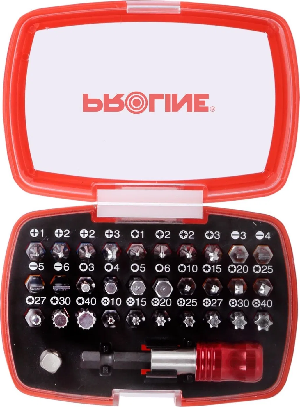 Pro-Line-Elektrowerkzeugset SET: TASCHENLAMPE 51036 PROLINE + BIT-SATZ 10705 PROLINE