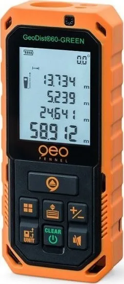 Laser-Entfernungsmesser Geofennel LASER-ENTFERNUNGSMESSER GEODIST 60 GREEN