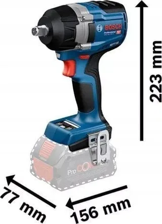 BOSCH.KEY UD.1/2" GDS 18V-750 C SOLO 750 Nm LB