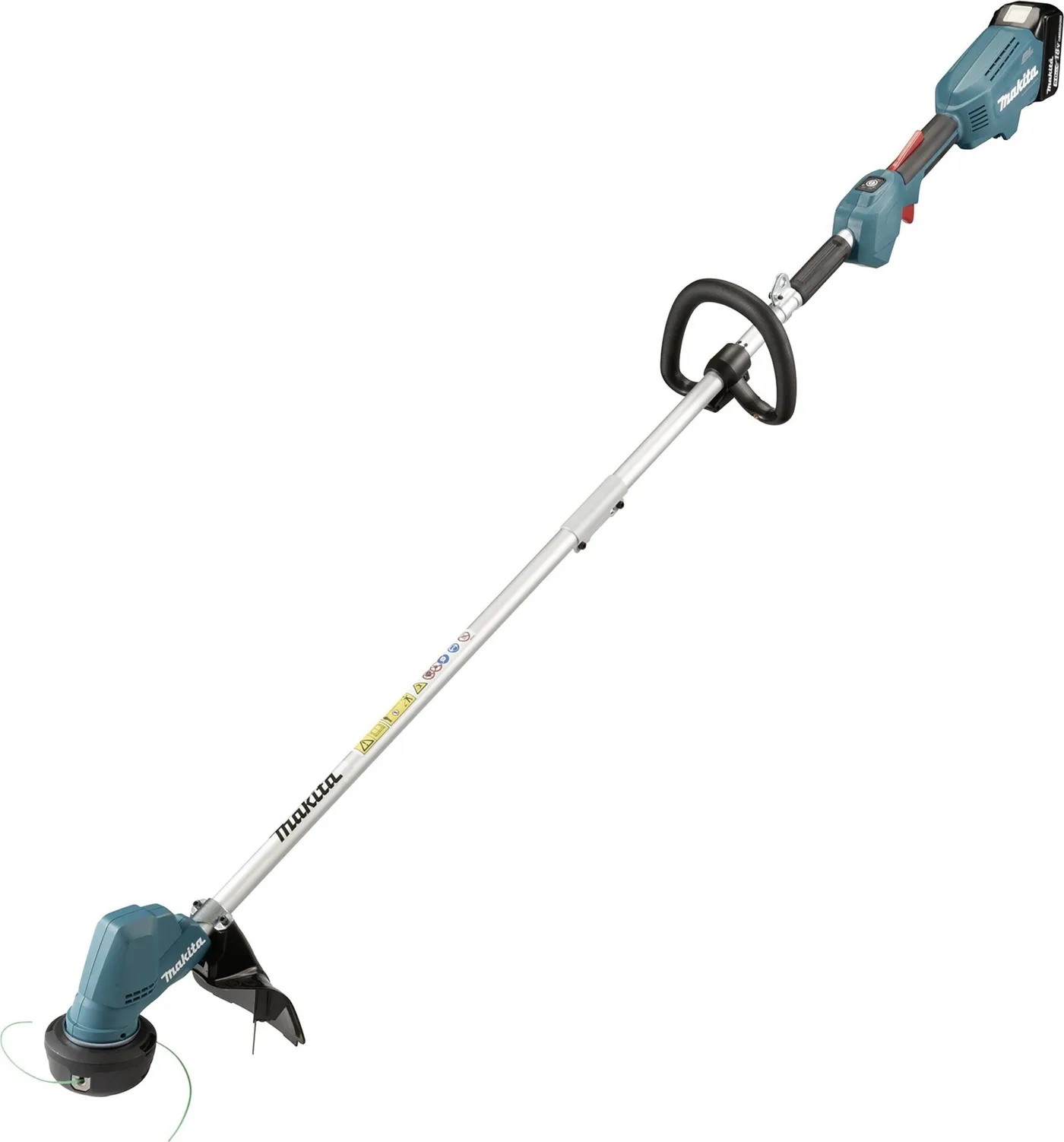 Makita Makita Akku-Rasentrimmer DUR192LRT1, 18 V (blau/schwarz, Li-Ionen-Akku 5,0 Ah)