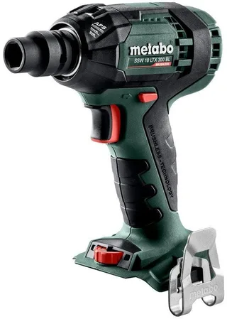 Metabo SSW 18 LTX 300 BL, Schlagschrauber, bürstenlos, schwarz, grün, rot, 1/2", 2650 U/min, 300 N·m – SOLO