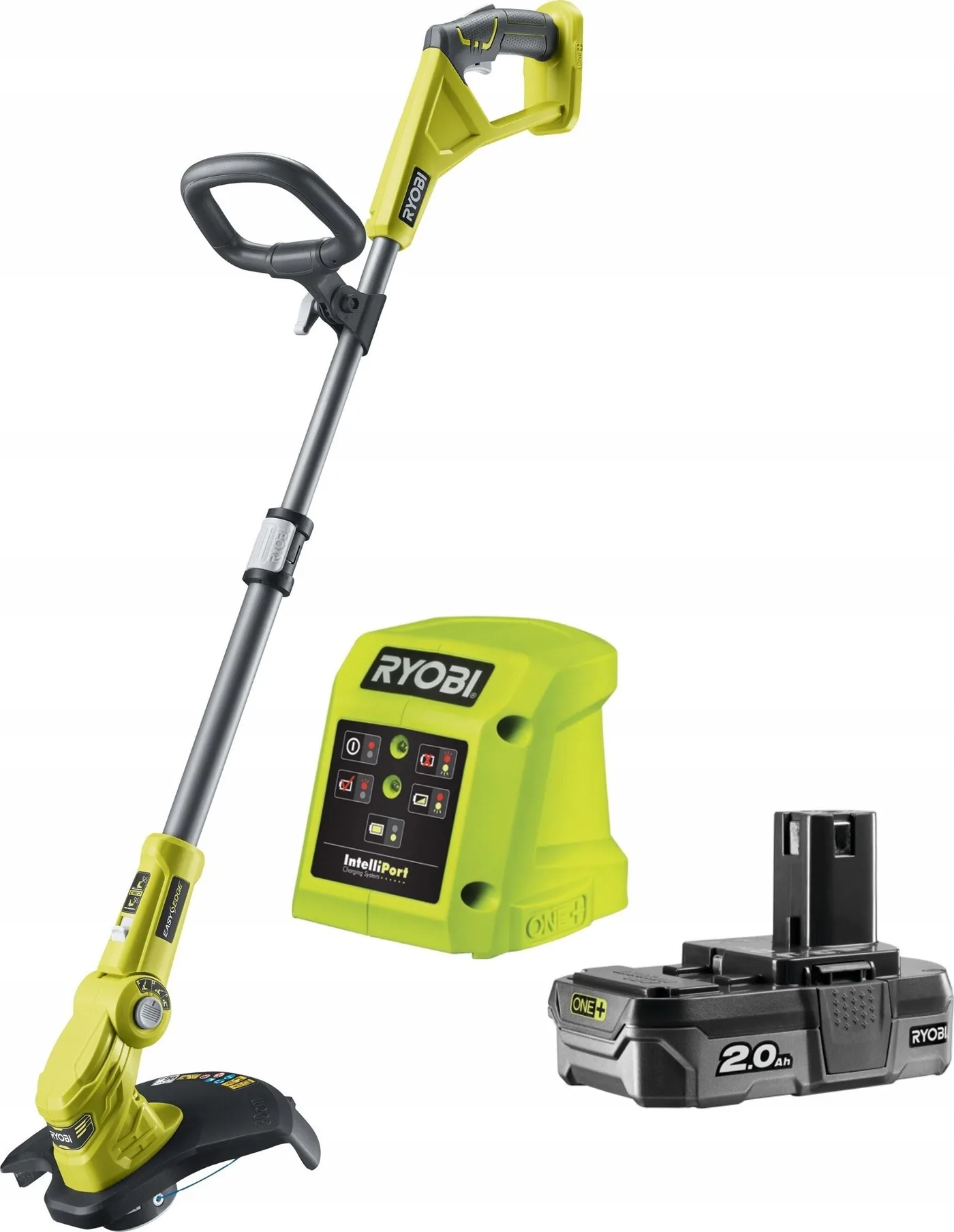 Akku-Rasenmäher RYOBI ONE+ RLT183220S, 18 V, 2,0 Ah Li-Ion, 30 cm