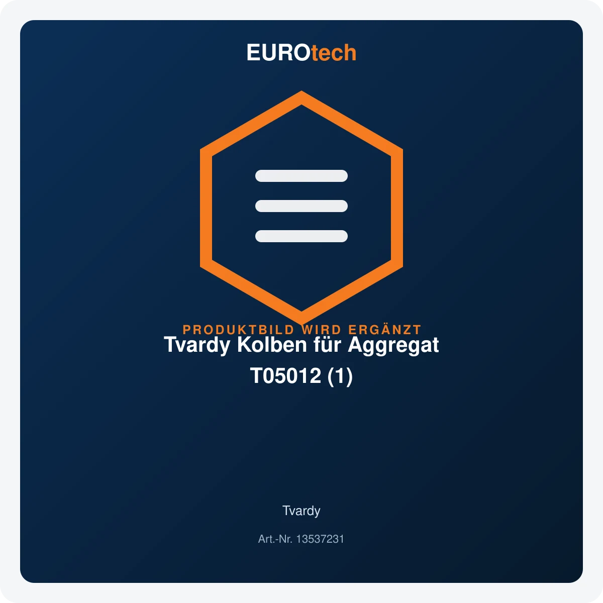 Tvardy Kolben für Aggregat T05012 (1)