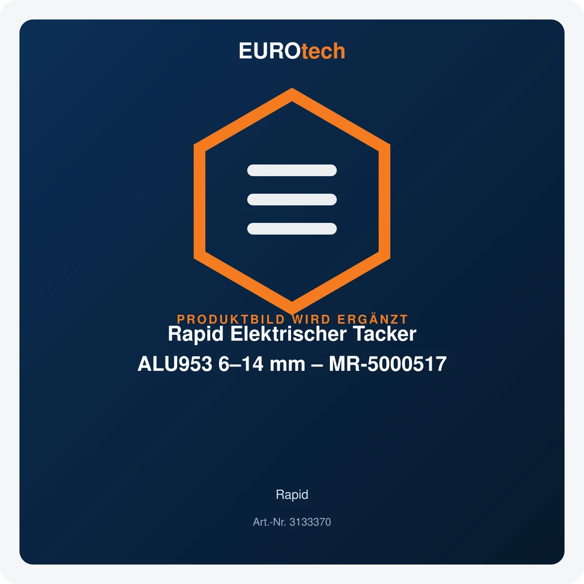 Rapid Elektrischer Tacker ALU953 6–14 mm – MR-5000517