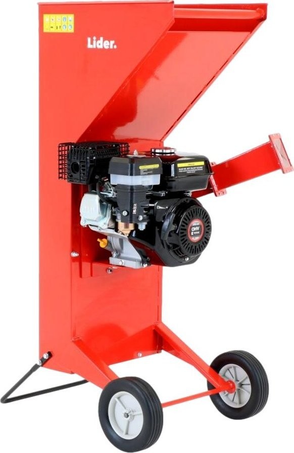 LIDER JR5049 – REBAK-Benzin-Häcksler für Äste bis 5 cm –  – AUTORISIERTER LIDER-HÄNDLER