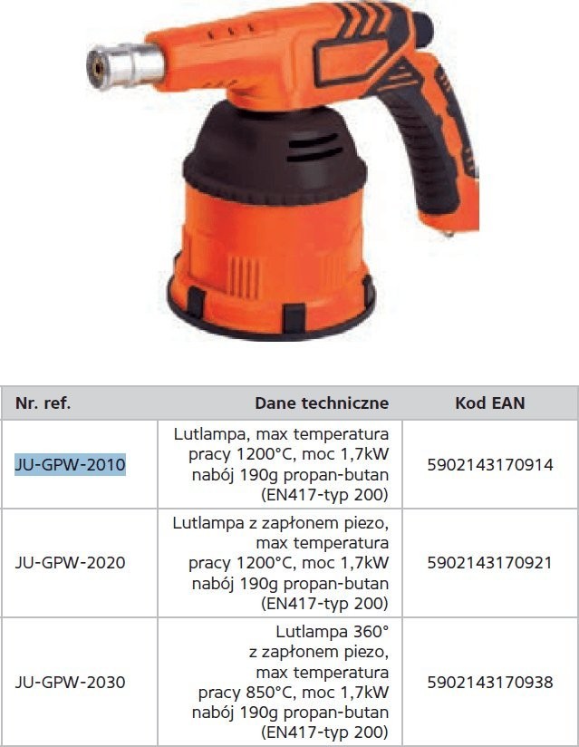 Jufisto JUFISTO LÖTBrenner für Kartuschen