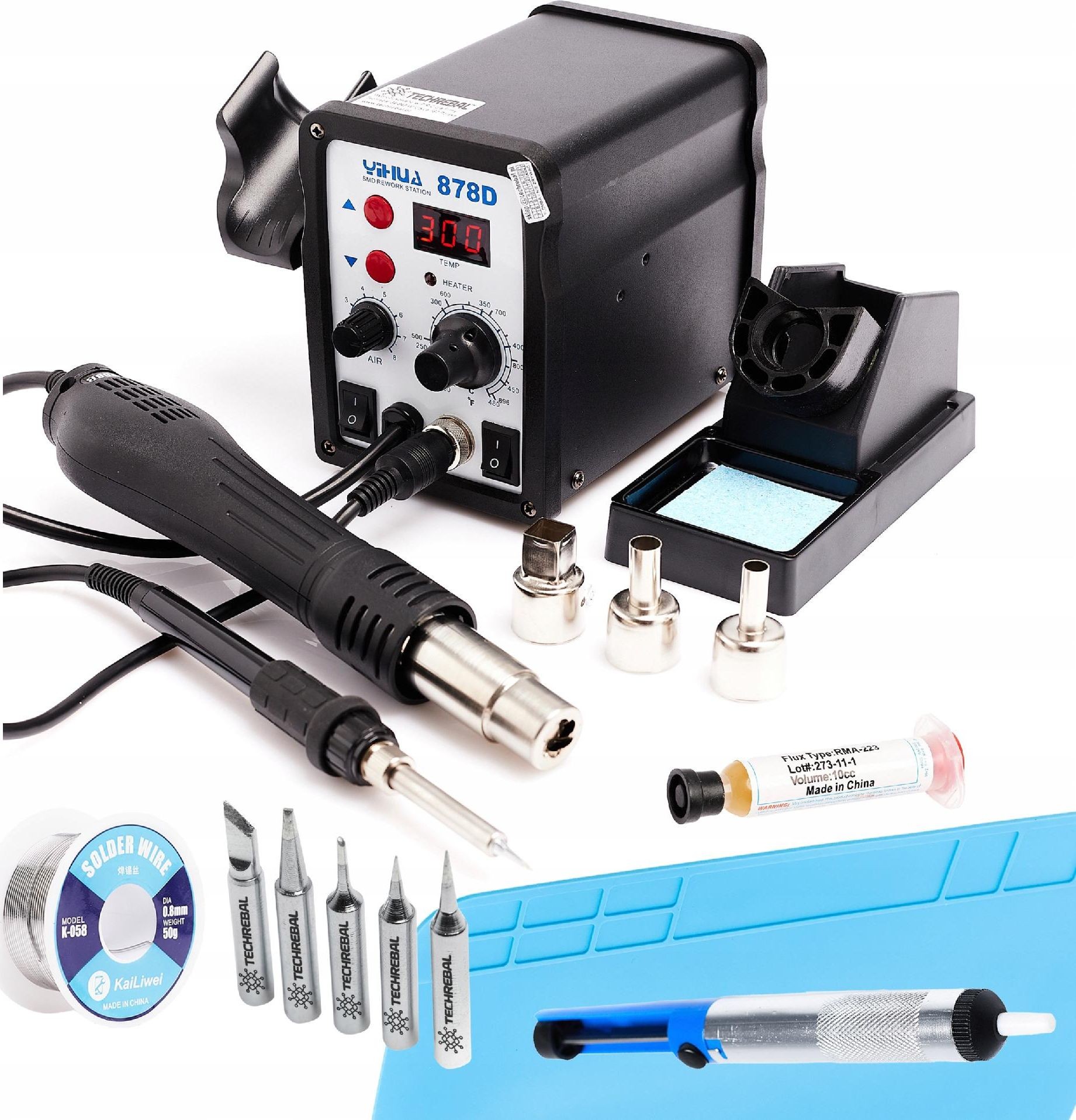 Techrebal YIHUA 878D Ladestation + KIT23