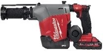 MILWAUKEE. Akku-Hammer M18 FHAFOH16-302X mit integriertem Staubabsauganschluss DDE-0 2.3J 2xHB3 Koffer