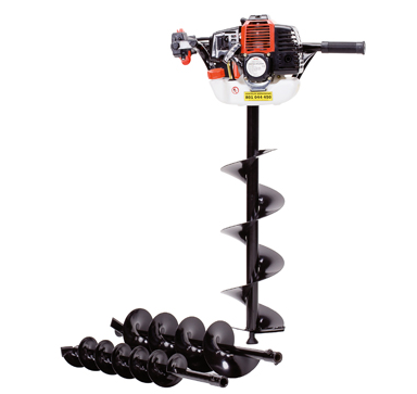 NAC Benzin-Bohrmaschine 2,95 PS EAP52-295-T + 3 Bohrer